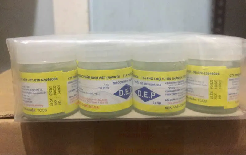 D.E.P Nam Việt (H/20c/5gr) – Hỗ trợ trị ghẻ ngứa và chống côn trùng đốt hiệu quả